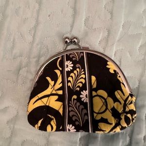 Vera Bradley snap-lock coin purse